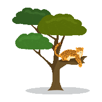 Big Cat Familia Sticker by Zoofari Centro de Conservación