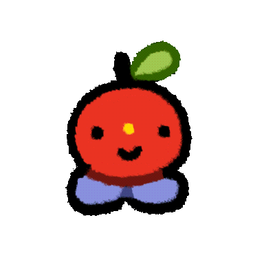 TheRabiesHaver apple spin 360spin apple guy Sticker