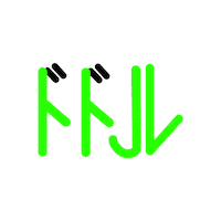 Typography Japanese Sticker