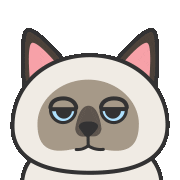 chou2_cat 想睡 臭臭 chou2cat 愛睏 Sticker