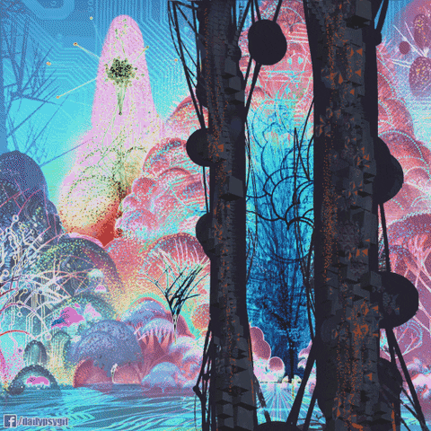 art 3d GIF by Psyklon