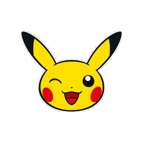 Happy Wink Sticker by Pokémon