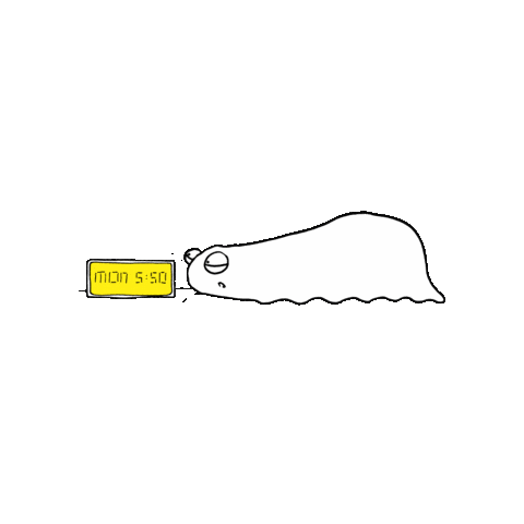 Tired Oh No Sticker