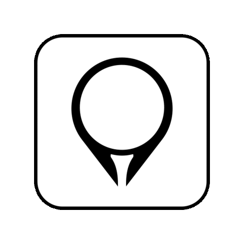 Logo Tee Off Sticker by GolfStatus