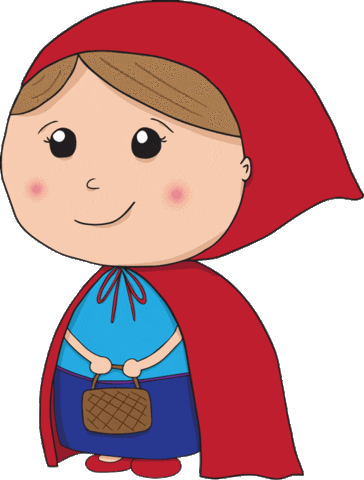 rubywly giphyupload girl picnic little red riding hood Sticker