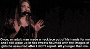 women tw choking GIF