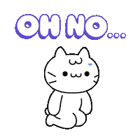 Oh No Omg Sticker by Mikitti
