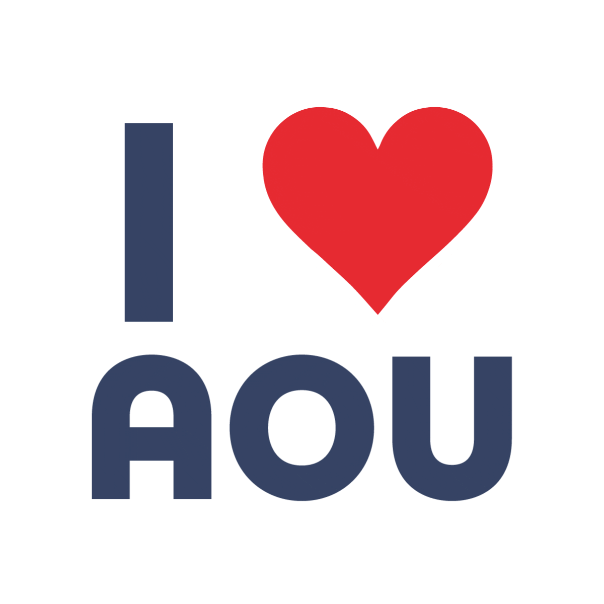 Heart Love Sticker by Arab Open University