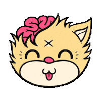kitten zombie STICKER by imoji