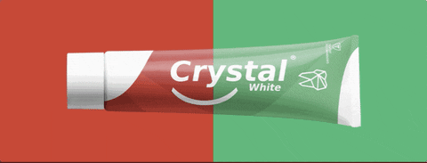 crystal-white giphyupload lebanon toothpaste oral care GIF