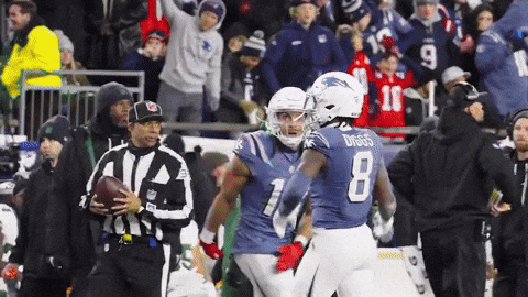 Stefon Diggs Football GIF by New England Patriots