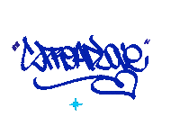 bklynrob0817 graffiti spreadlove ader bedstuy Sticker