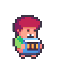 Pixel Pizza Sticker by Bad Kid Games