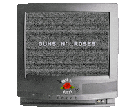 Tv Static Gnfnr Sticker by Guns N' Roses