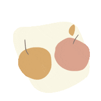 Apple Fruit Sticker by popandpartners