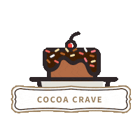 chocolate crave Sticker by Lil Buff Protein