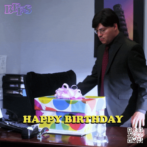 Celebrate Happy Birthday GIF by Marcel Katz / The Art Plug