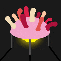 Wave Glow GIF by michael a. salter