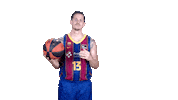 Fc Barcelona Basketball Sticker by ACB