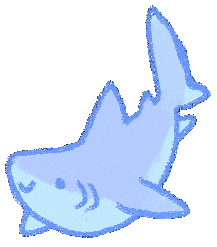 Ocean Shark Sticker