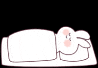 higetoki rabbit うさぎ 토끼 아침 GIF