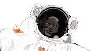 Space Wow Sticker