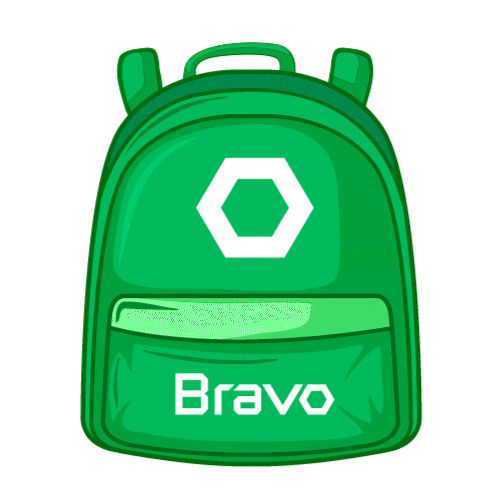 Bravo_Supermarket giphyupload school bravo bag Sticker