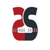 savagesalescompany david queen savagesales savage sales savage sales company Sticker