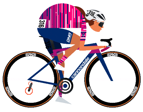 Cycling Sticker by Little James