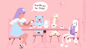 tea party animation GIF by richard a chance