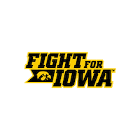 Iowa Hawkeyes Hawkeye Sticker by University of Iowa