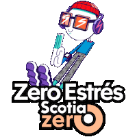 Scotiabankcl digital musica dinero estilo Sticker