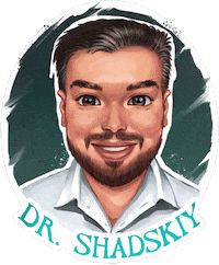Doctor Лого Sticker by Oleg Shadskiy