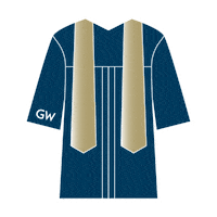 Gw Gwcommencement Sticker by George Washington University