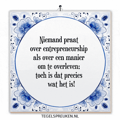 Zelfvertrouwen Doorzetten GIF by Tegelspreuken.nl