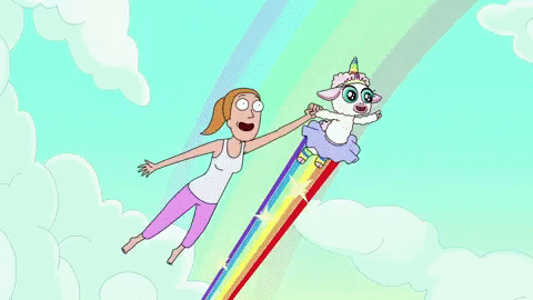 Tripping Adult Swim GIF by Rick and Morty