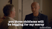 threatening tv land GIF by nobodies.