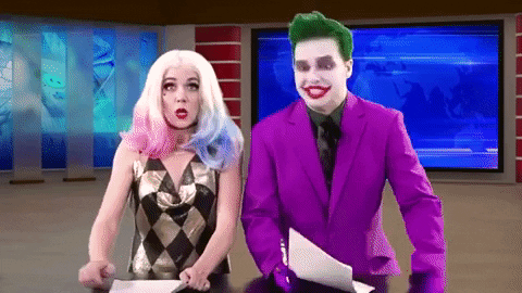 scared harley quinn GIF by The Sean Ward Show