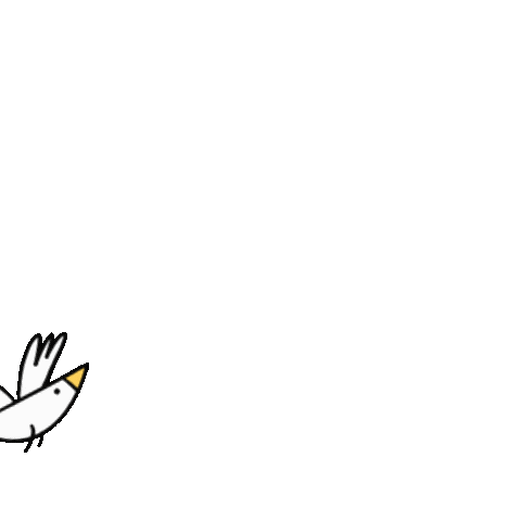 Tint_a bird fly tinta volare Sticker
