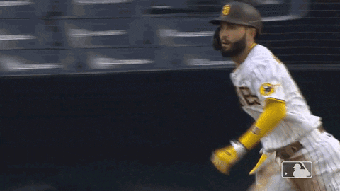 Celebrate Home Run GIF by San Diego Padres