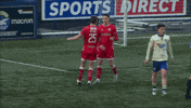 Celebration Congratulations GIF by Cliftonville Football Club