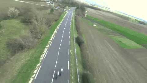 Cycling Drone GIF by Amaury Sport Organisation