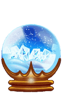 Schneekugel Sticker by Theater LIberi