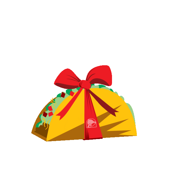 Gift Bow Sticker by Taco Bell