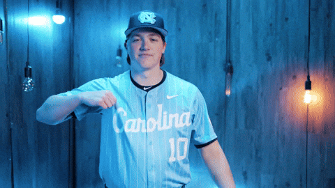 University Of North Carolina Baseball GIF by UNC Tar Heels