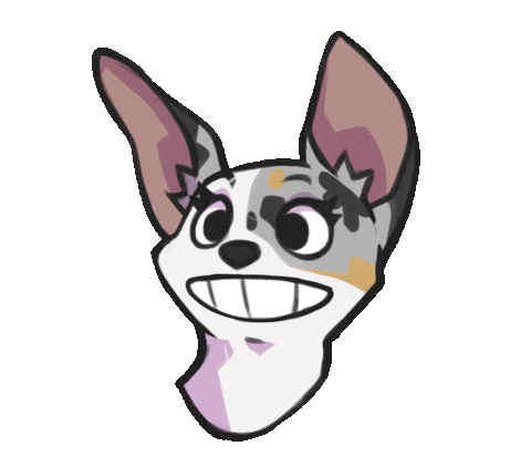Dog Smile Sticker