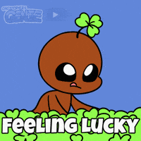 St Patricks Day Good Luck GIF by Christophers Genie
