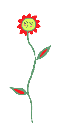 Flower Sticker