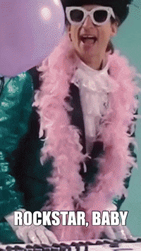 Rockstar Elvis GIF by Adam Wendler