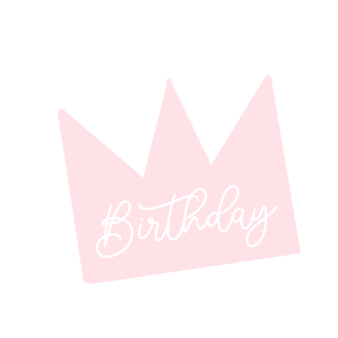 Birthday Girl Pink Sticker
